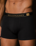 MILLIONAIRES MENS BOXER BRIEFS – BLACK