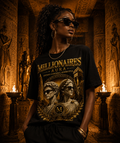 MILLIONAIRES AURA ANCIENT BLACK TEES