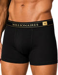 MILLIONAIRES MENS BOXER BRIEFS – BLACK