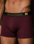 MILLIONAIRES MENS BOXER BRIEFS – WINE